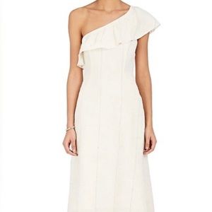 A.L.C. One Shoulder Linen dress. Brand new.